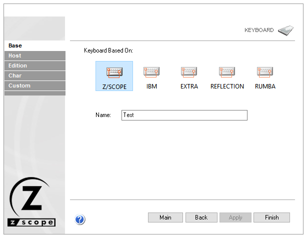 how to create terminal emulator keyboard
