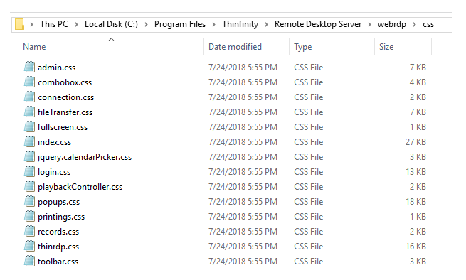 Customize your RDP login page logo