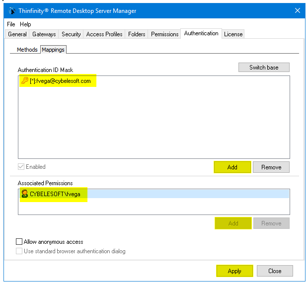 How to configure okta