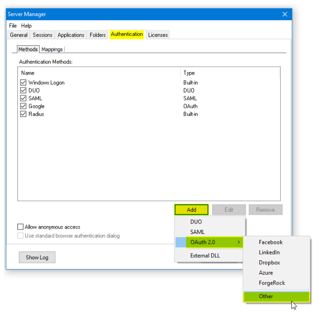How to configure okta
