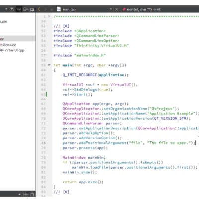 Running Qt application over the web