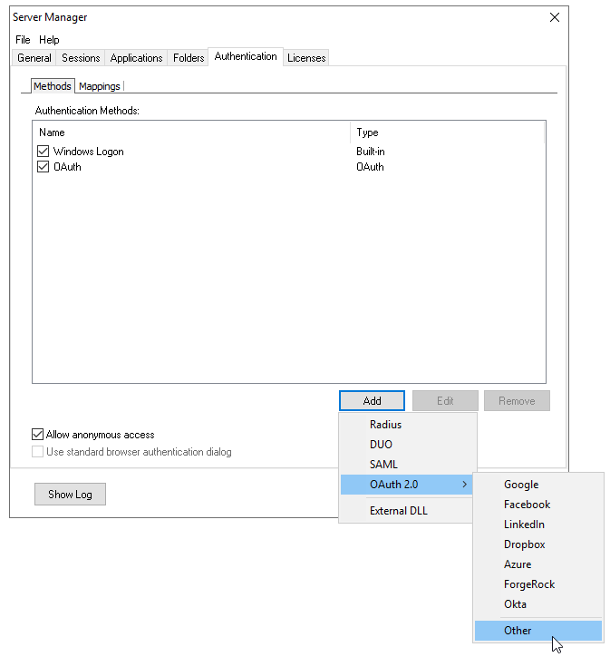 How to configure Thinfinity products with AD FS and OAuth 2.0.