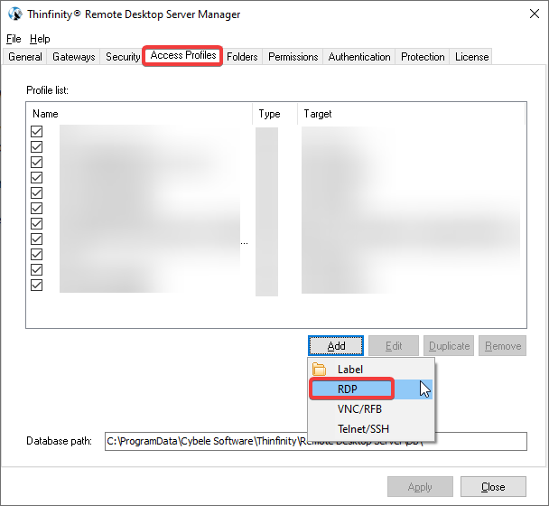 How to limit user access to remote resources with permissions