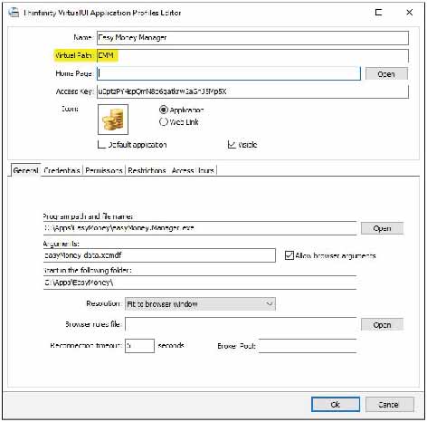 Thinfinity VirtualUI Open Link