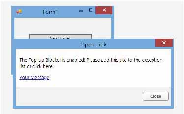 Thinfinity VirtualUI Open Link