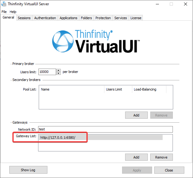 How to configure Load Balancing in Thinfinity Virtual UI 3.0 beta
