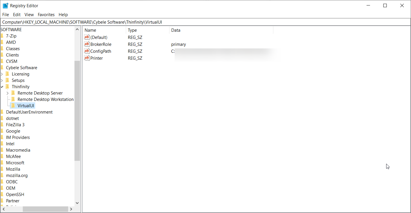How to disable TLS on Thinfinity VirtualUI