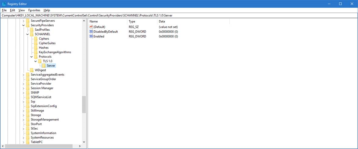 How to disable TLS on Thinfinity VirtualUI