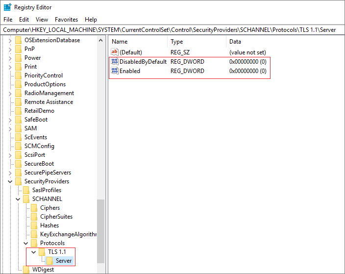 How to disable TLS on Thinfinity VirtualUI