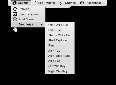 How to Customize the toolbar in Thinfinity Remote Desktop v5.0 -01