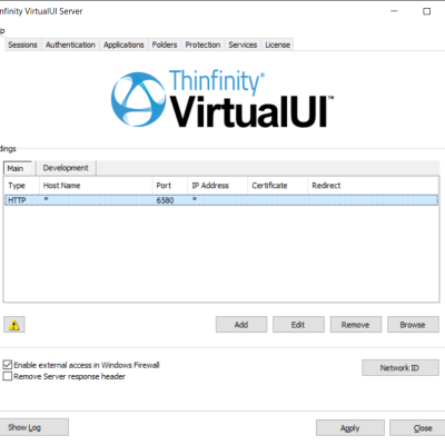 How to map apps based on subdomains on Thinfinity VirtualUI