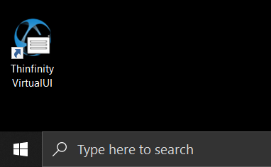 How to create a desktop shortcut to Thinfinity® VirtualUI - 11