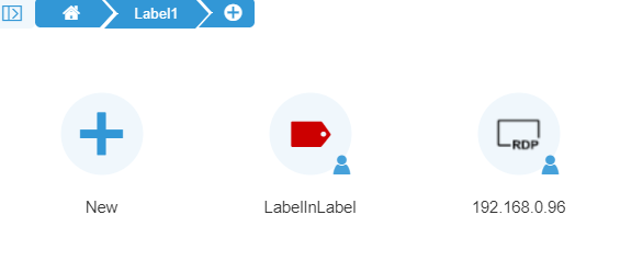 How to create labels on Thinfinity Remote Desktop - 06