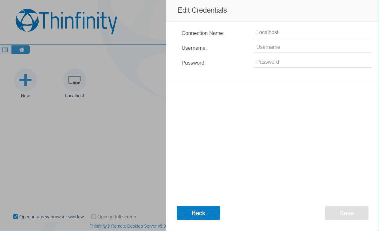 Screenshot example