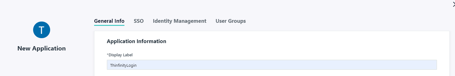 Configure JumpCloud + SAML for your Thinfinity RDP Server, step 03