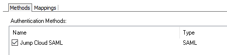 Configure JumpCloud + SAML for your Thinfinity RDP Server, step 18