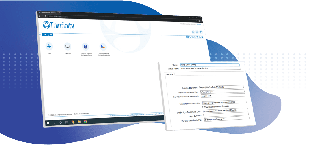 Configure JumpCloud + SAML for your Thinfinity RDP Server
