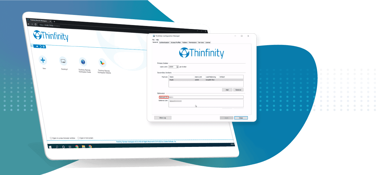 Configure load balancing in Thinfinity Remote Workspace v6.0