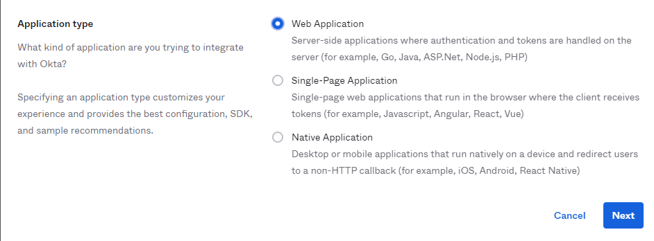 Configure OAuth 2.0 with Okta OpenID Connect, step 03