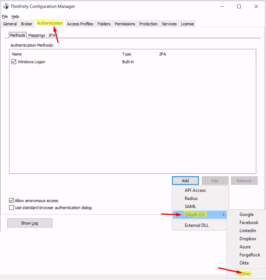 Configure OAuth 2.0 with Okta OpenID Connect, step 09