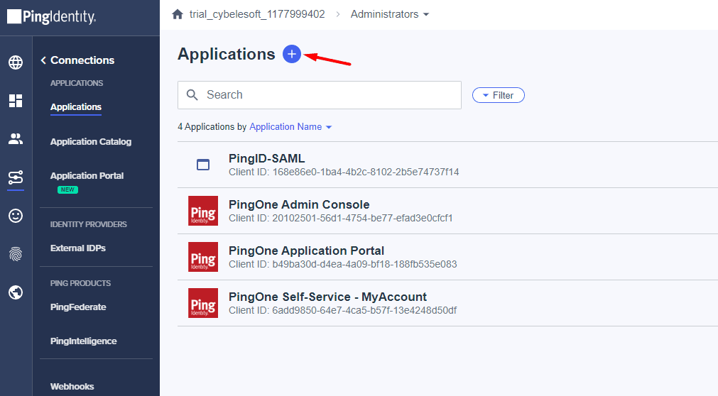 Configure Thinfinity VirtualUI to authenticate using Ping Identity’s SAML, step 05