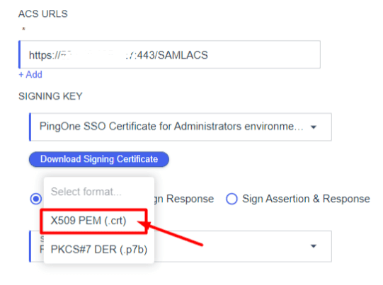 Configure Thinfinity VirtualUI to authenticate using Ping Identity’s SAML, step 09