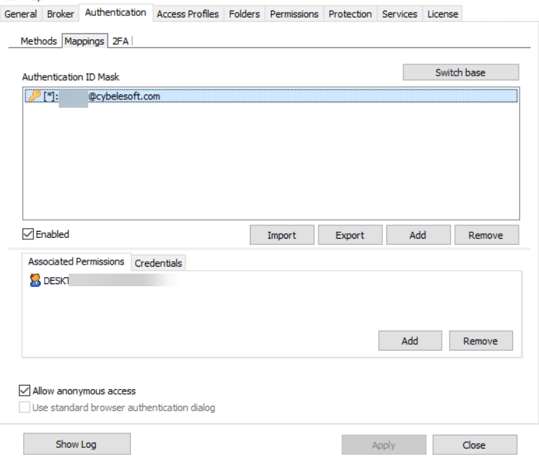 Configure Thinfinity VirtualUI to authenticate using Ping Identity’s SAML, step 18