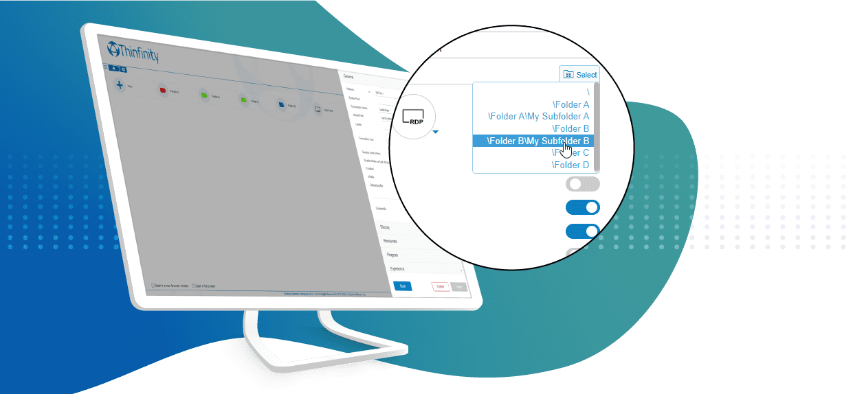 Create Labels with the Web Profile Manager for Thinfinity Workspace
