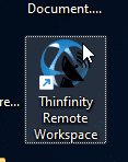 Create a desktop shortcut to Thinfinity Remote Workspace, step 03