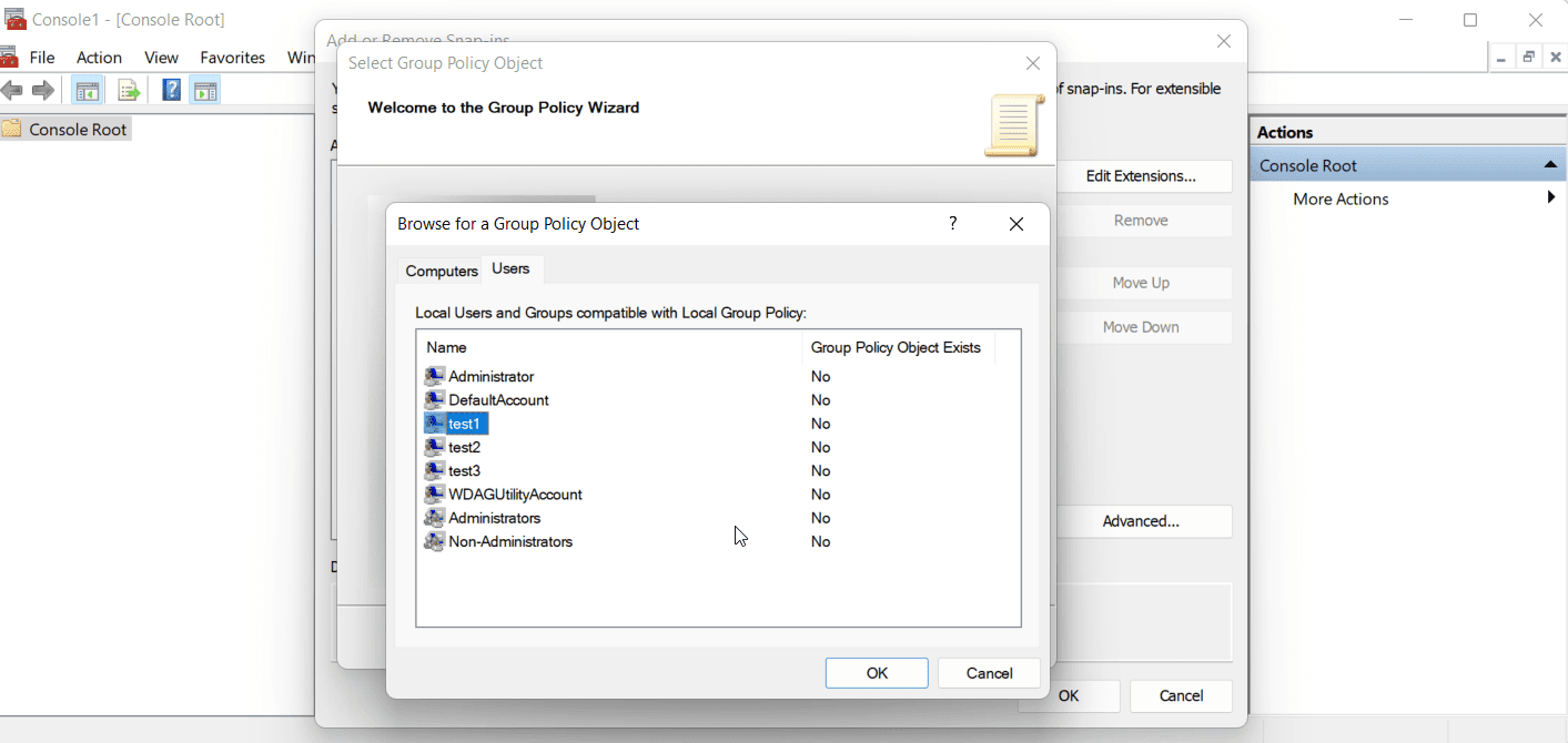 Securing your Remote Workspace environment by using Windows Group Policies, step 04