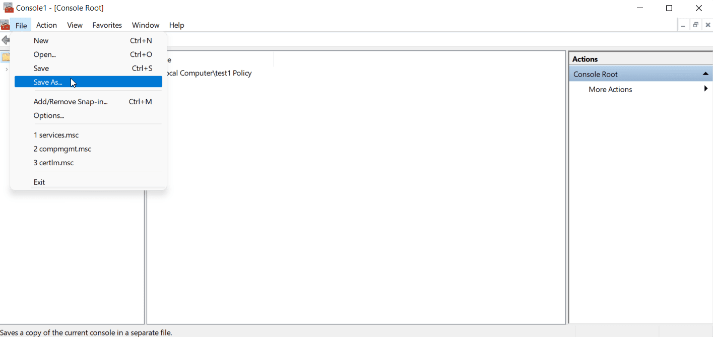 Securing your Remote Workspace environment by using Windows Group Policies, step 05