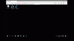 Set the RDP resolution to match the browser's display settings. step 01