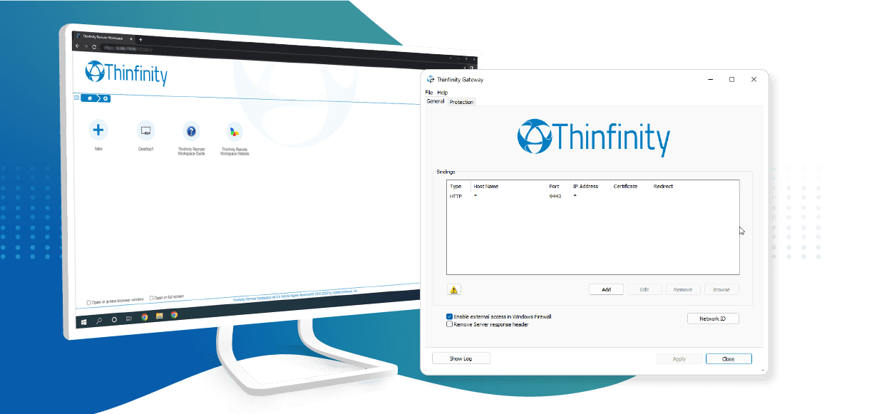 Access Amazon Web Services with Thinfinity Workspace Remote Desktop