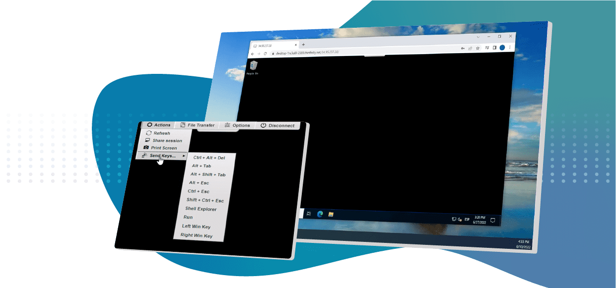 powerful cross-device, cross-browser remote access tool