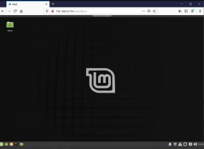 Browser web access Linux mint mate, step 04