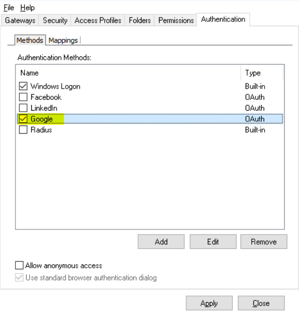 Configure Google OAuth 2.0 SSO, step 04