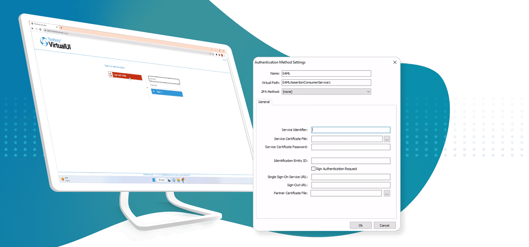 SAML SSO for Thinfinity VirtualUI