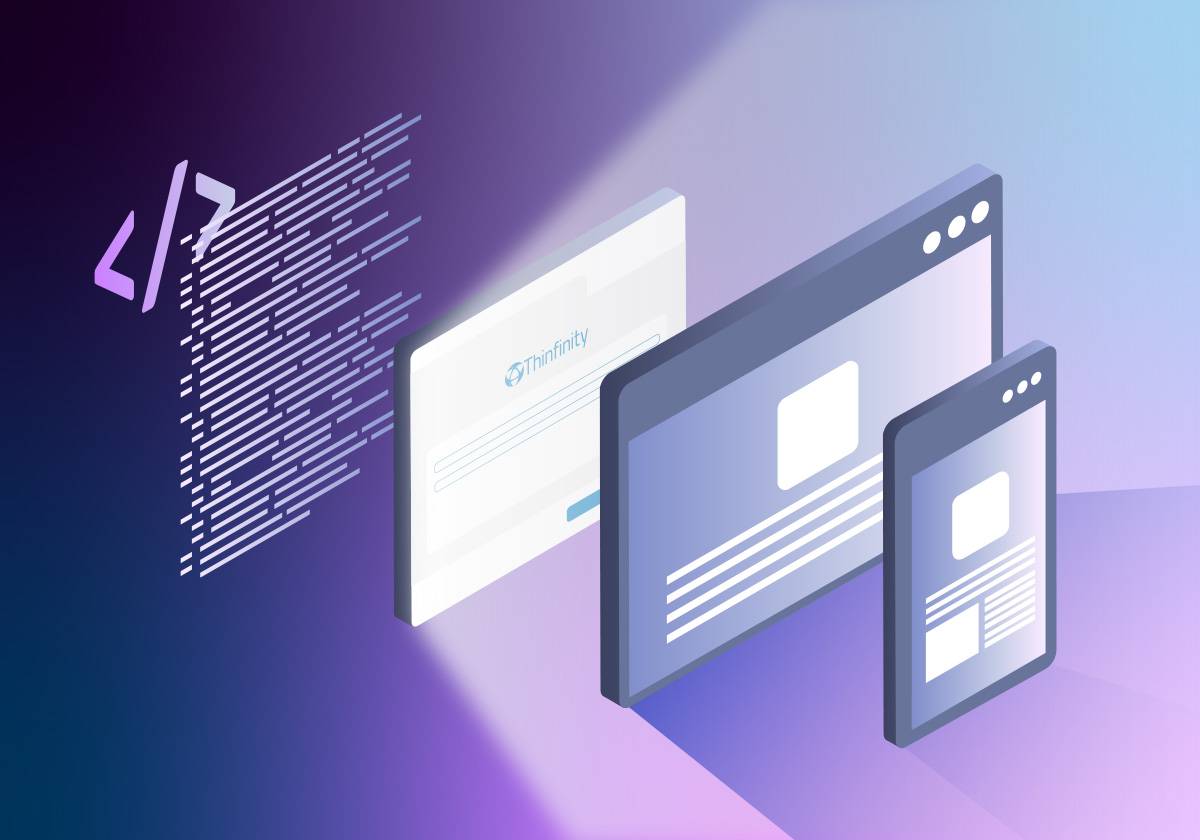 publish your application in Thinfinity VirtualUI v3 server