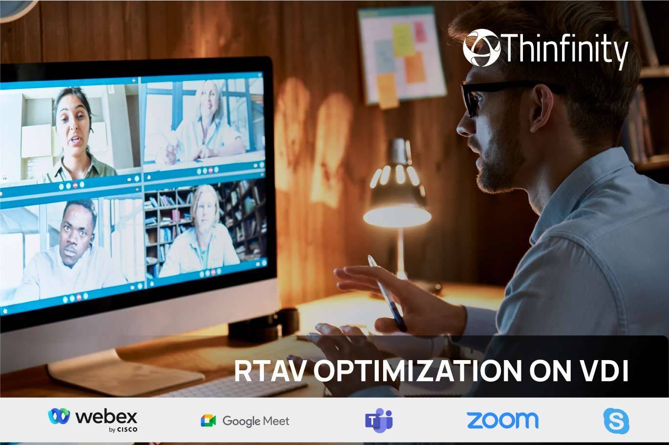Real-Time Audio and Video (RTAV) with Thinfinity