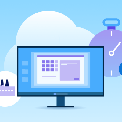 Cloud VDI autoscaling optimizes manufacturing shift worker costs by 67%.