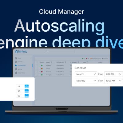 Optimize VDI auto-scaling on cloud platforms with Thinfinity Cloud Manager. Save costs.