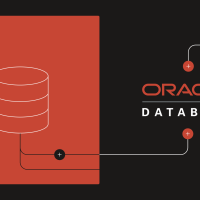 Oracle MySQL Database Service on OCI diagram showing a managed MySQL database cluster connected to Oracle Database